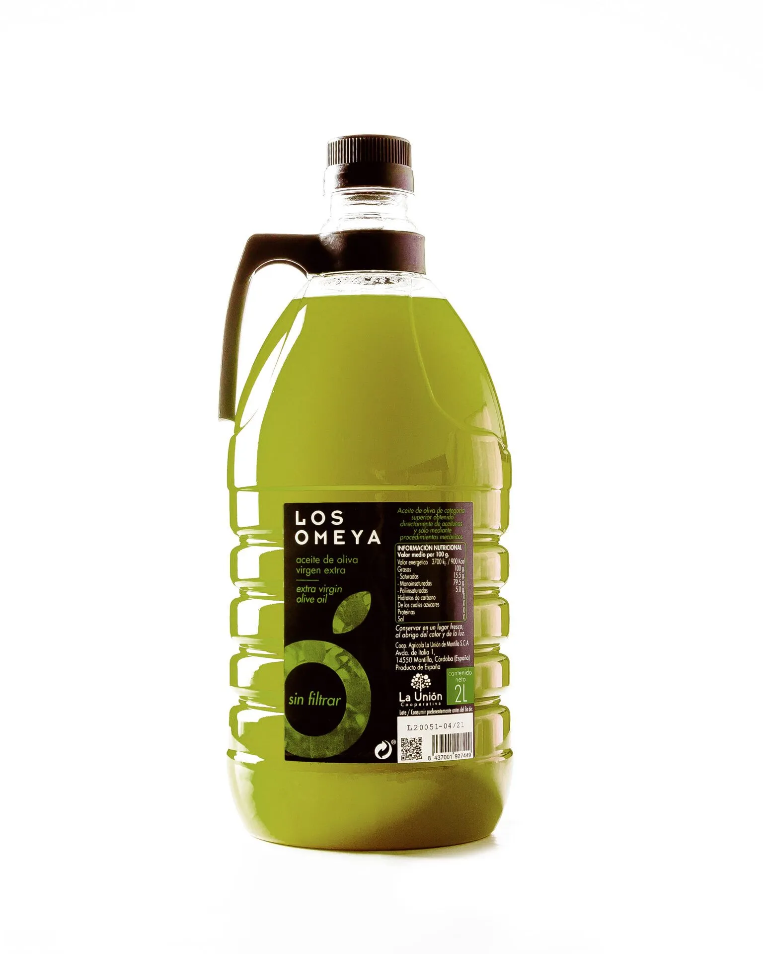 aceite de oliva virgen extra sin filtrar
